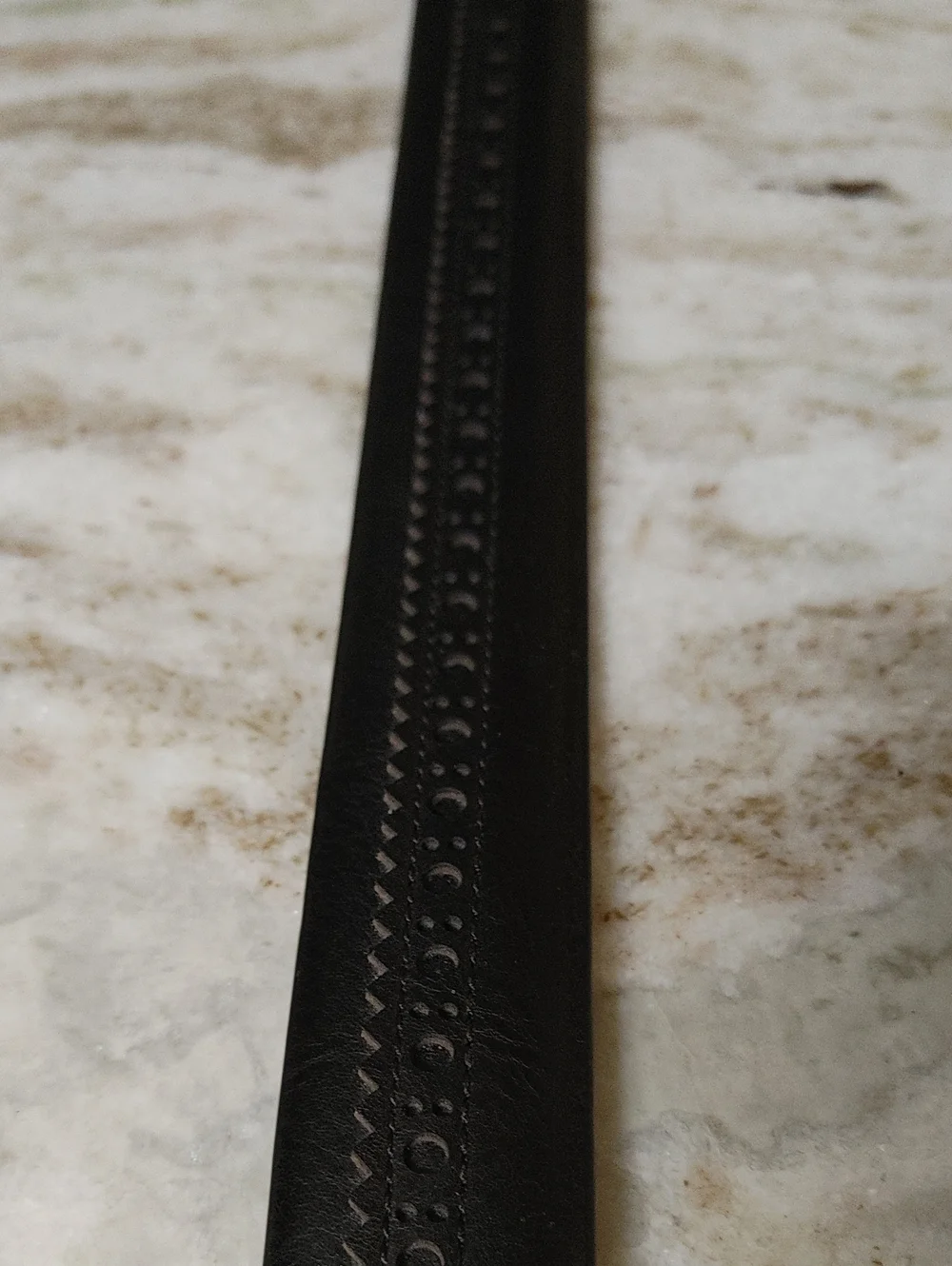 Cole Haan Black Western Style Belt Size 40